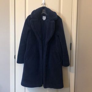 GAP Sherpa Overcoat, size S